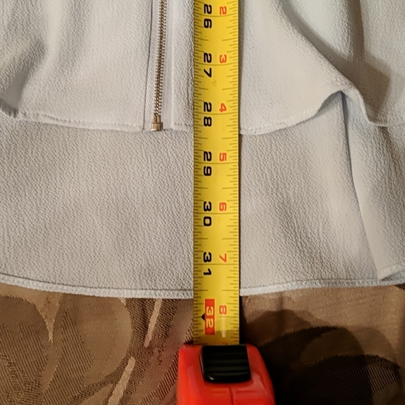 RACHEL Rachel Roy baby blue and silver blouse - Picture 11 of 11